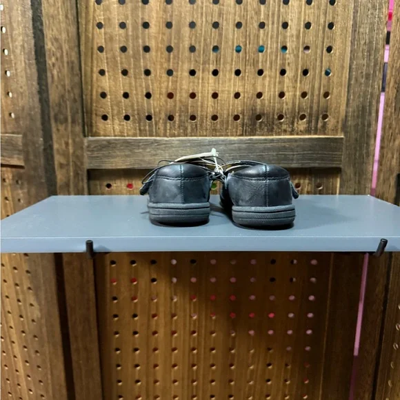 Black Kids Shoes with Bow - Picture 4 of 6